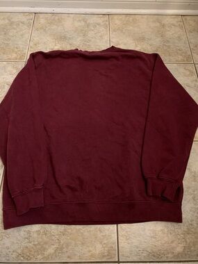 Vintage Blank Lands End Crewneck Sweatshirt M 90s Y2k